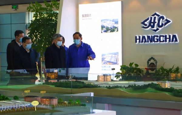 浙江省委常委、杭州市委书记刘捷一行考察调研uwin电竞
